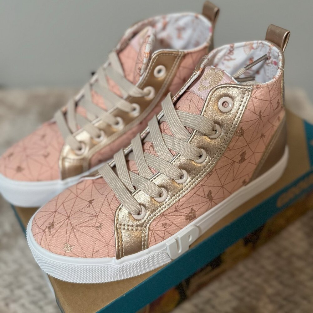 Disney Princess Hightop Sneakers (Ground Up), NIB